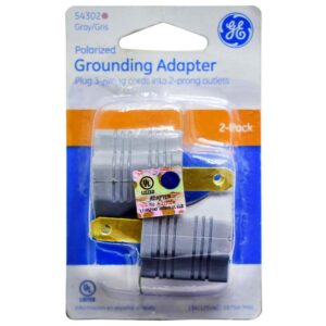 Convertidor Polo a Tierra GE Blister x2