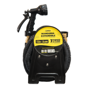 Manguera Expandible con Pistola 22.5 Metros Uduke En Carreto