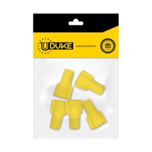 Conector Cable Cobre Amarillo Uduke Paq x5