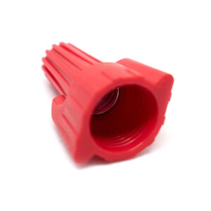 Conector Cable Cobre Rojo Paquete x100