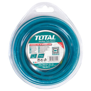 Nylon Guadañadora Cuadrado 3.3 mm x 11 m Total TSL3311