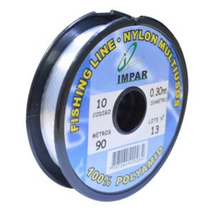 Nylon Pesca Impar 28 LBS 0.55 mm Carrete 100 m
