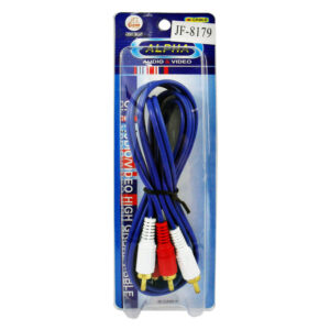 Cable DVD 2x2 Fino Azul 1.5m Blister HT30276