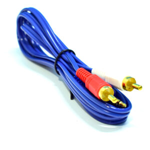 Cable DVD 2x1 Fino Azul 1.5m Blister HT30274