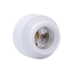 Socket Baquelita 2 Piezas Blanco