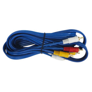Cable DVD 3x3 Fino Largo Azul 3m HT30279