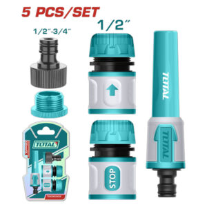 Conectores para Manguera x5 Piezas Super Total