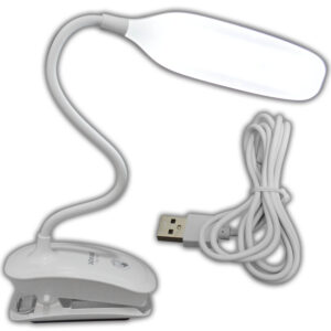 Lampara Para Escritorio Led Recargable Pinza