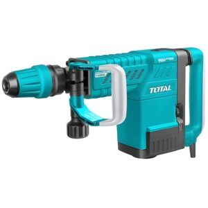 Demoledor SDS Max 1500W 25J Industrial Total con Caja Plástica – UTH215002